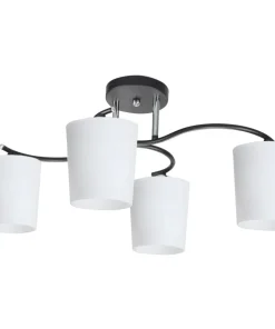 Retro lampa sufitowa, białe klosze 34-22677 ESNYR | Kaja Oświetlenie*Sklep Kaja Flash Sale