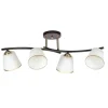 Retro lampa sufitowa z białymi kloszami 34-22646 GRECO | Kaja*Sklep Kaja New
