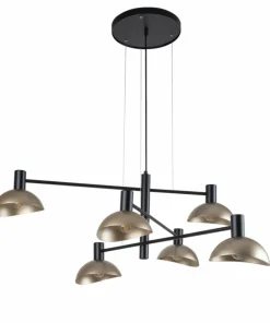 Outlet Sklep Kaja Rozłożysta, loftowa lampa wisząca do salonu SIG 40569 ARTIS | Kaja