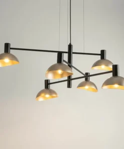 Outlet Sklep Kaja Rozłożysta, loftowa lampa wisząca do salonu SIG 40569 ARTIS | Kaja