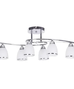 Rozłożysty, owany żyrandol K-JSL-8090/6 CHR SAMIRA | Kaja*Sklep Kaja Cheap