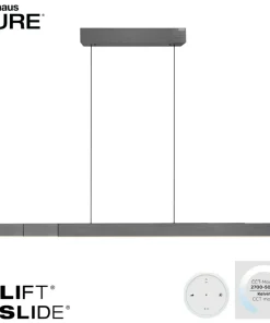 Outlet Sklep Kaja Rozsuwana, szeroka lampa nad stół ZM 2545-15 PURE-MOTO-RISE | Kaja