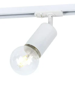 Ruchoma głowica, oprawka na E27, do szyny magnetycznej 922103-1-WH*Sklep Kaja Best Sale