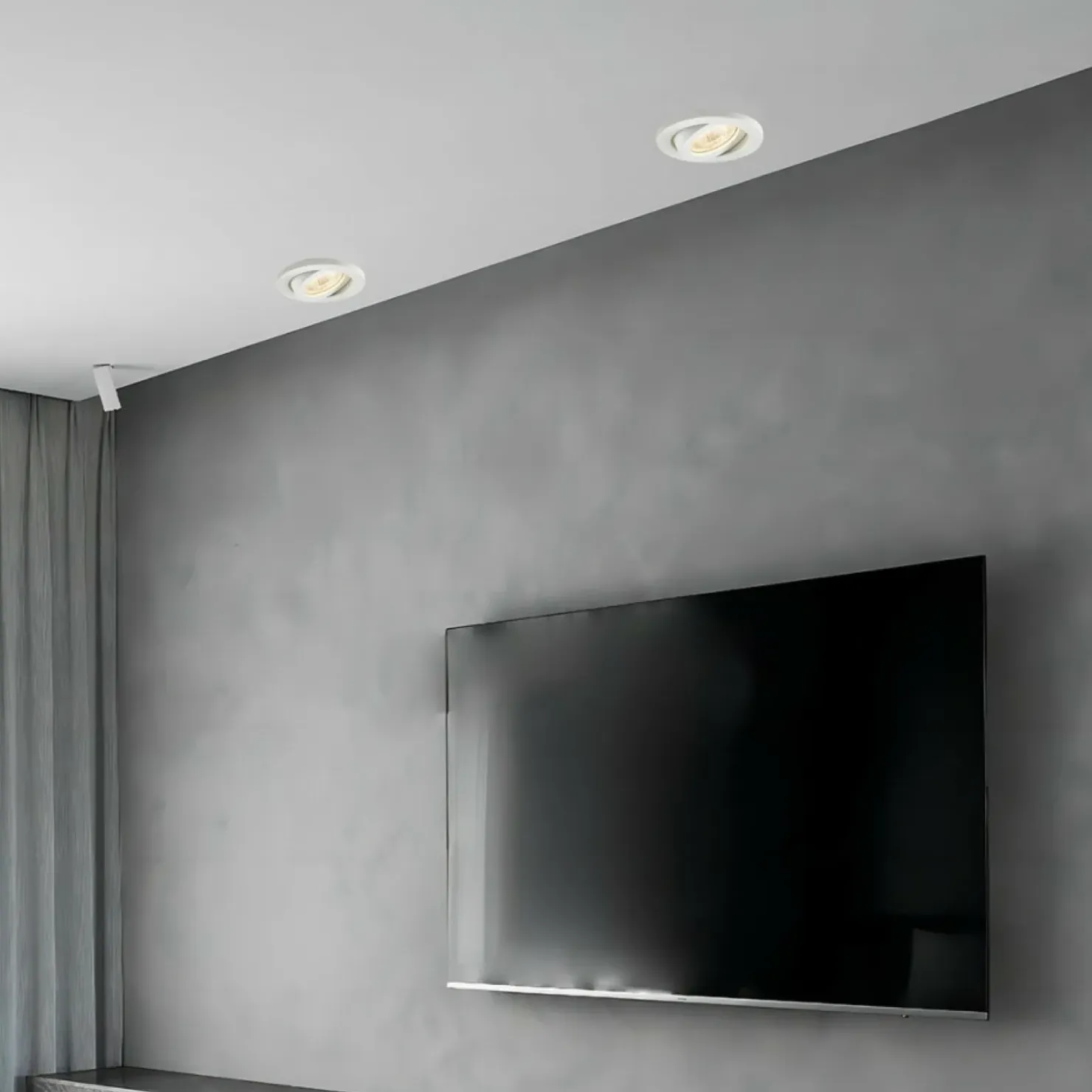 Ruchome, białe oczko GU10 LP-440/1RS WH MOVABLE LAGOS | Kaja*Sklep Kaja Store