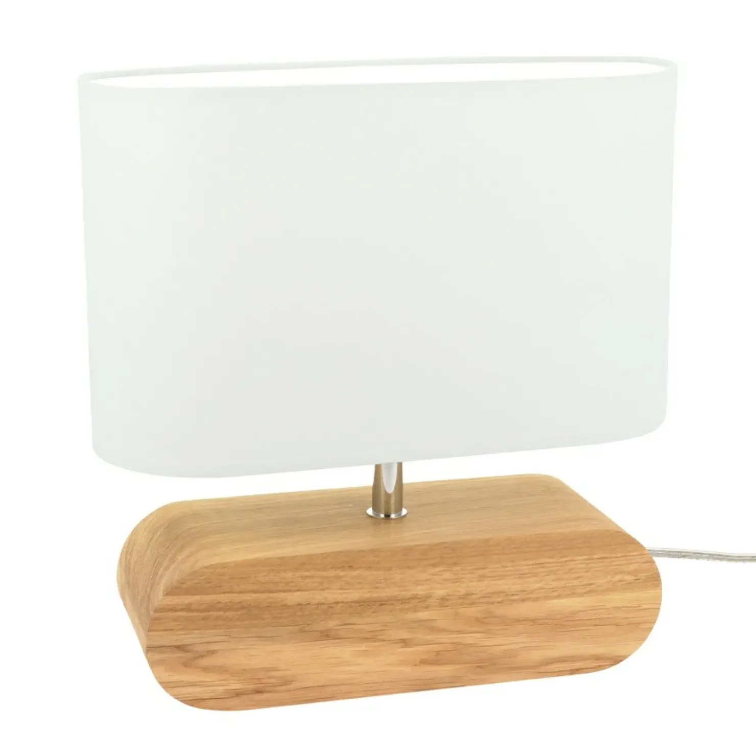 Rustykalna lampka z abażurem, na szafkę nocną 7611074 MARINNA | Kaja*Sklep Kaja Flash Sale