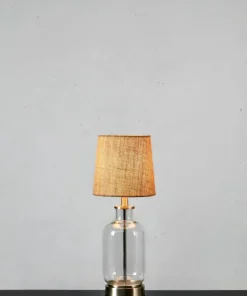 Rustykalna, szklana lampka stołowa do salonu 108693 COSTERO | Kaja*Sklep Kaja Fashion