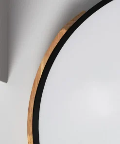 Rustykalny plafon LED do sypialni ⌀50cm ABR-PLOG-C-40W LAGIO | Kaja*Sklep Kaja Store