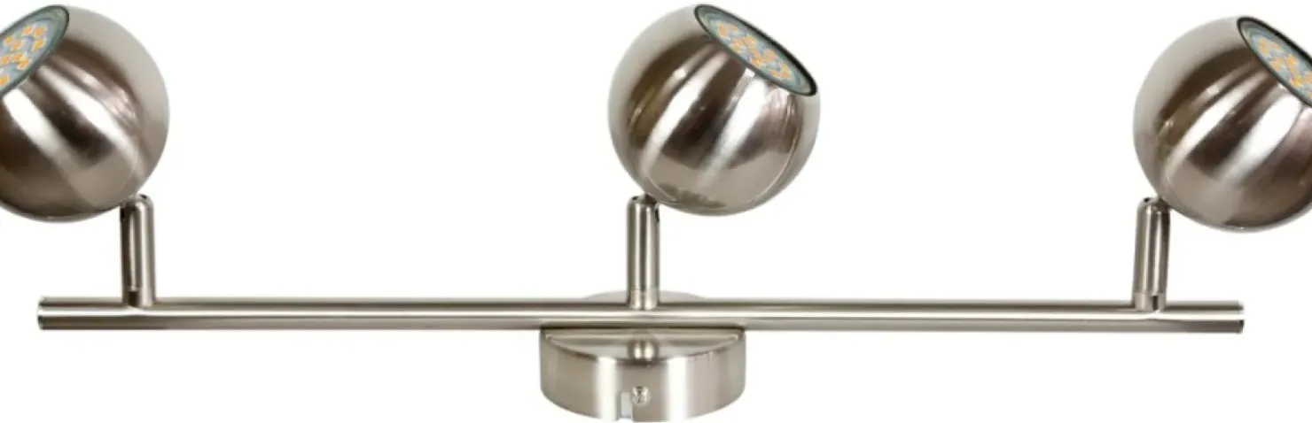 Satynowa lampa sufitowa z reflektorami 93-60624 BALT | Kaja*Sklep Kaja Store