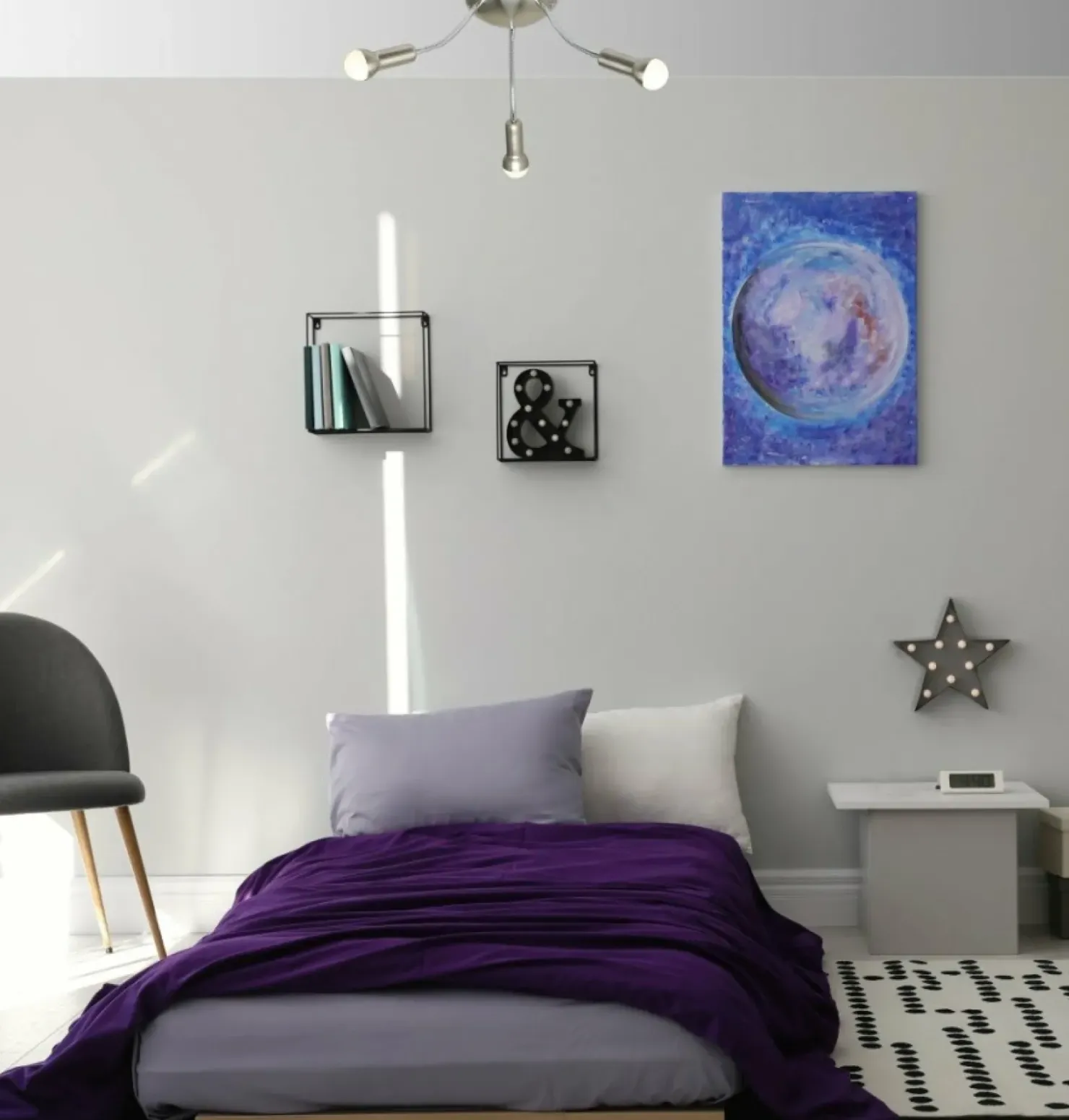 Satynowa lampa z elastycznymi ramionami 98-63311 ARC | Kaja*Sklep Kaja Discount