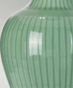 Seledynowa lampa stołowa z abażurem DL-DALIAN-TL z serii DALIAN*Sklep Kaja Best Sale