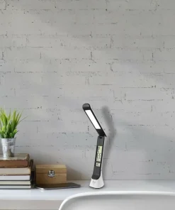 Składana lampa biurkowa, biało-czarna ML6107 z serii TO*Sklep Kaja Clearance