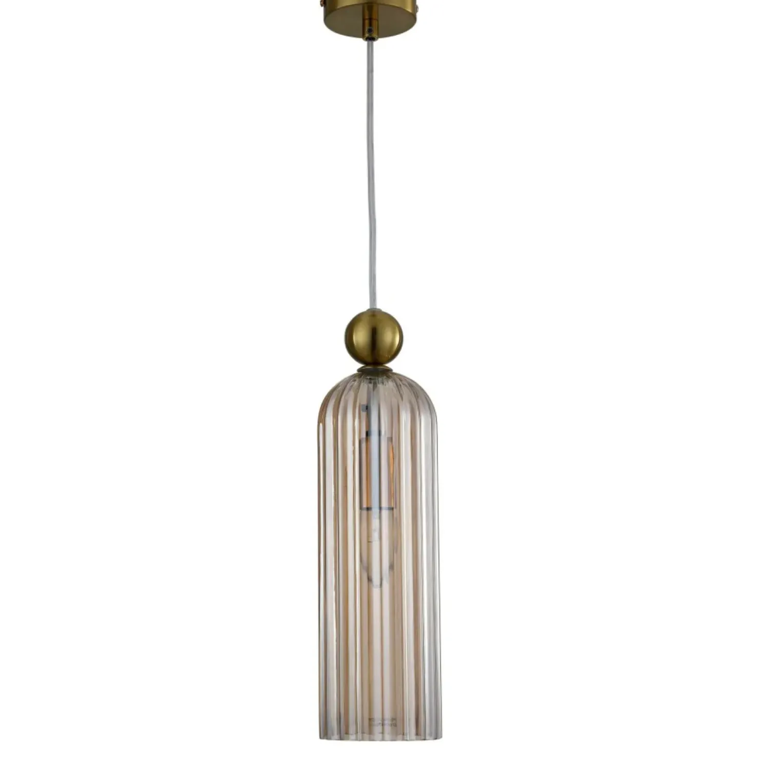 Best Sklep Kaja Smukła, bursztynowa lampa wisząca LP-939/1P AMBER z serii PIEGA | Kaja