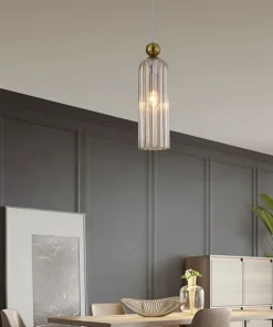 Best Sklep Kaja Smukła, bursztynowa lampa wisząca LP-939/1P AMBER z serii PIEGA | Kaja