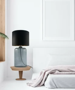 Smukła lampka z eleganckim abażurem 5511BKGO AMARSA | Kaja*Sklep Kaja Best Sale