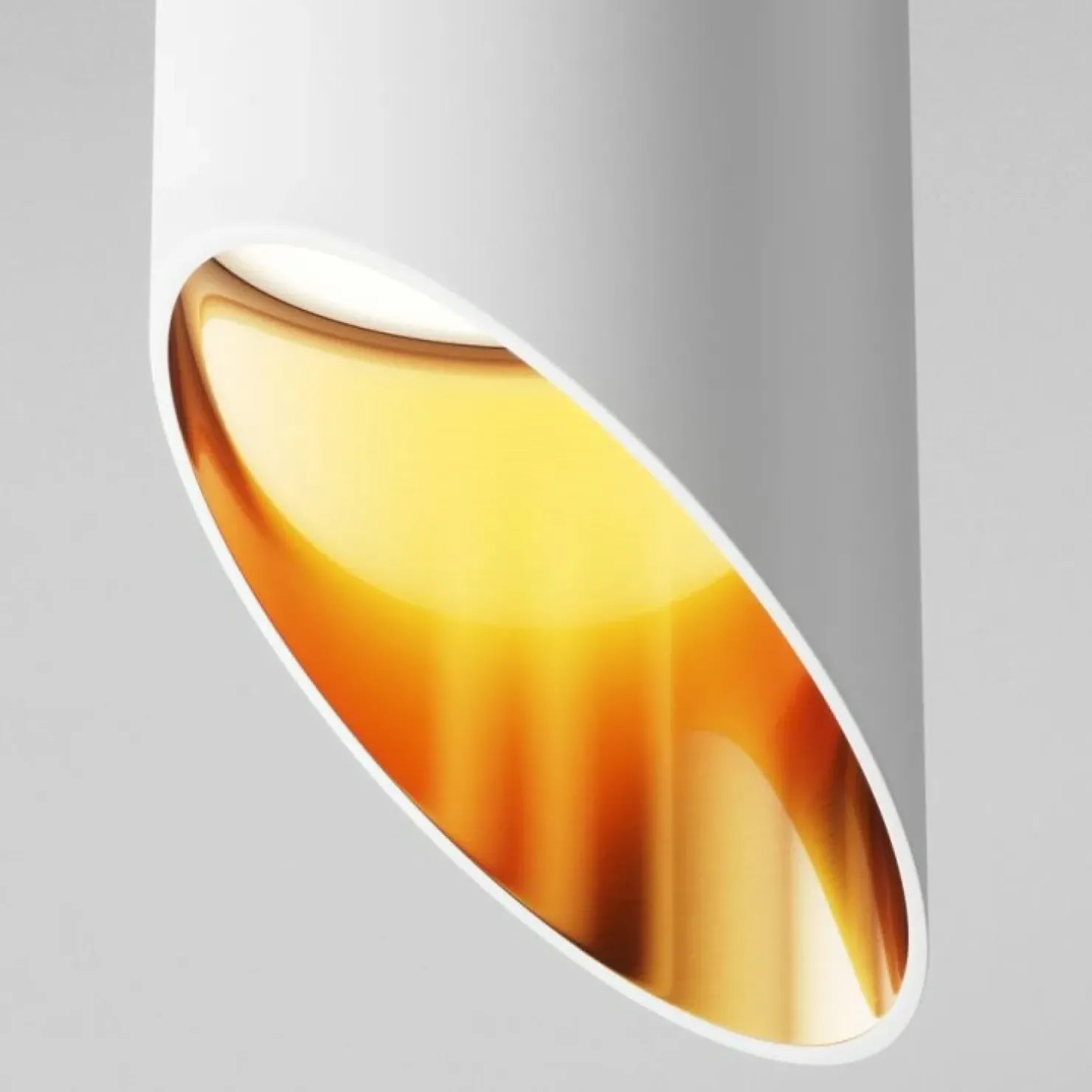 Outlet Sklep Kaja Smukła, minimalistyczna lampa do kuchni P044PL-01-30GU10-W z serii LIPA