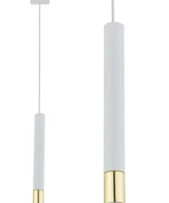 Store Sklep Kaja Smukła tuba wisząca z punktowym światłem SIG 33386 z serii SOPEL GRAND