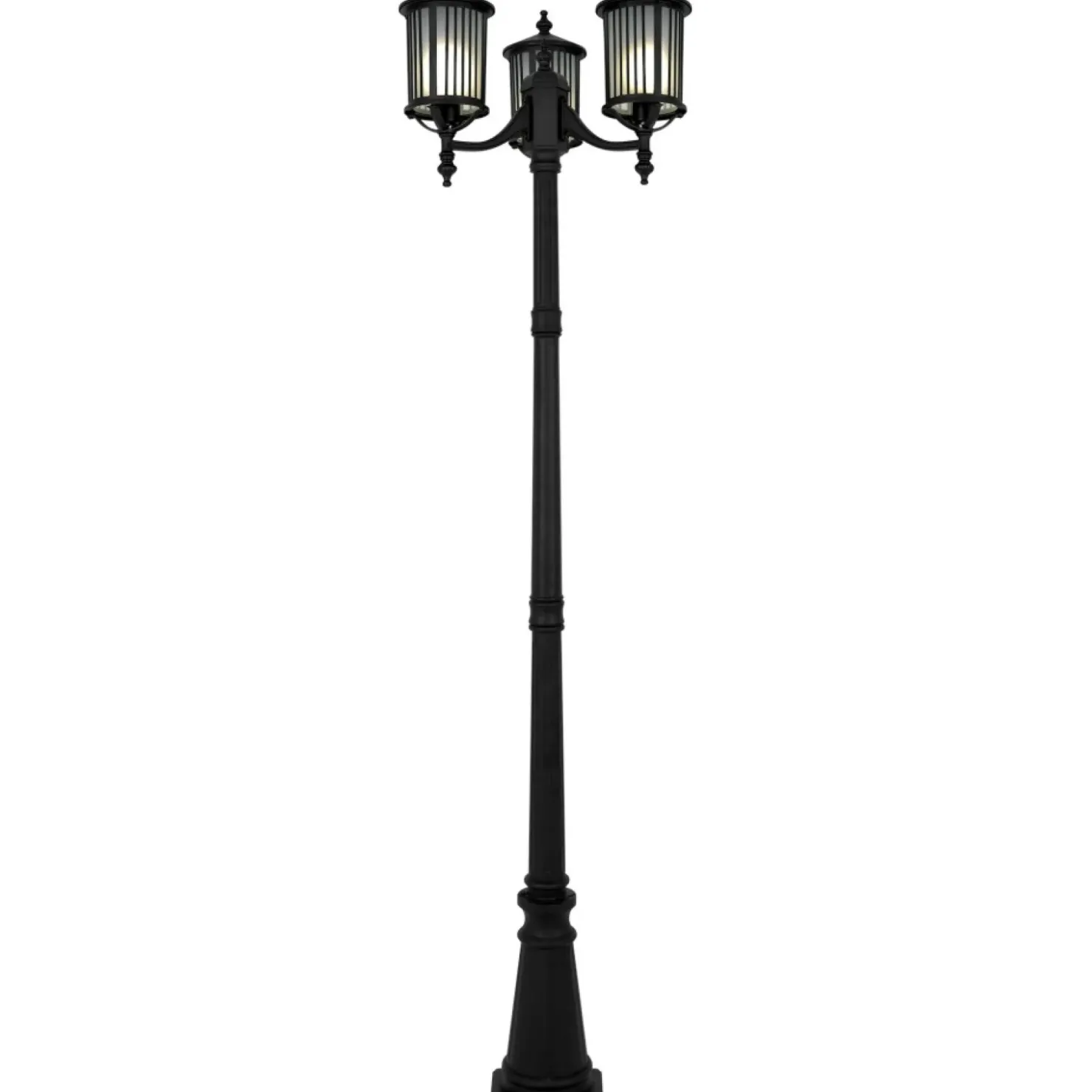 Solidna lampa ogrodowa, latarnia na trzy żarówki K-8213 z serii DETROIT*Sklep Kaja Shop