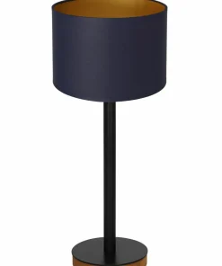 Spektakularna, granatowa lampka nocna LX 3838 z serii TABLE LAMPS*Sklep Kaja Hot