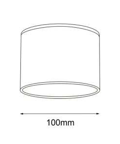 Spot czarna tuba IP44, punktowa lampa downlight ANT 8052 SUWA | Kaja*Sklep Kaja Best