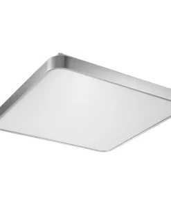 Srebrna lampa na bazie kwadratu LED 12100005-SL SIERRA | Kaja*Sklep Kaja Cheap