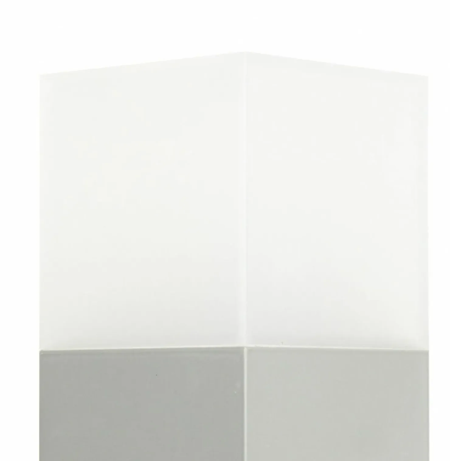 Srebrna lampa ogrodowa, stojąca, wys. 33cm CB-330 AL z serii CUBE | Kaja Oświetl*Sklep Kaja Flash Sale