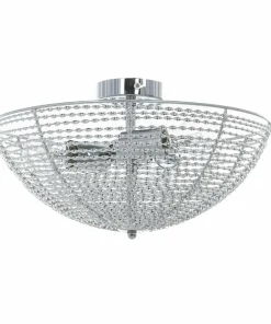 Srebrna lampa sufitowa do salonu MX12068-3A FORMO | Kaja Oświetlenie*Sklep Kaja Clearance