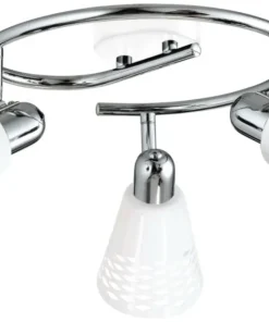 Srebrna lampa sufitowa z kloszami 98-62185 DISCOVERY | Kaja*Sklep Kaja Clearance