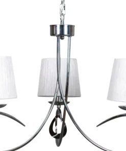 Srebrna lampa wisząca do sypialni 33-21663 ARNIKA | Kaja Oświetlenie*Sklep Kaja Flash Sale