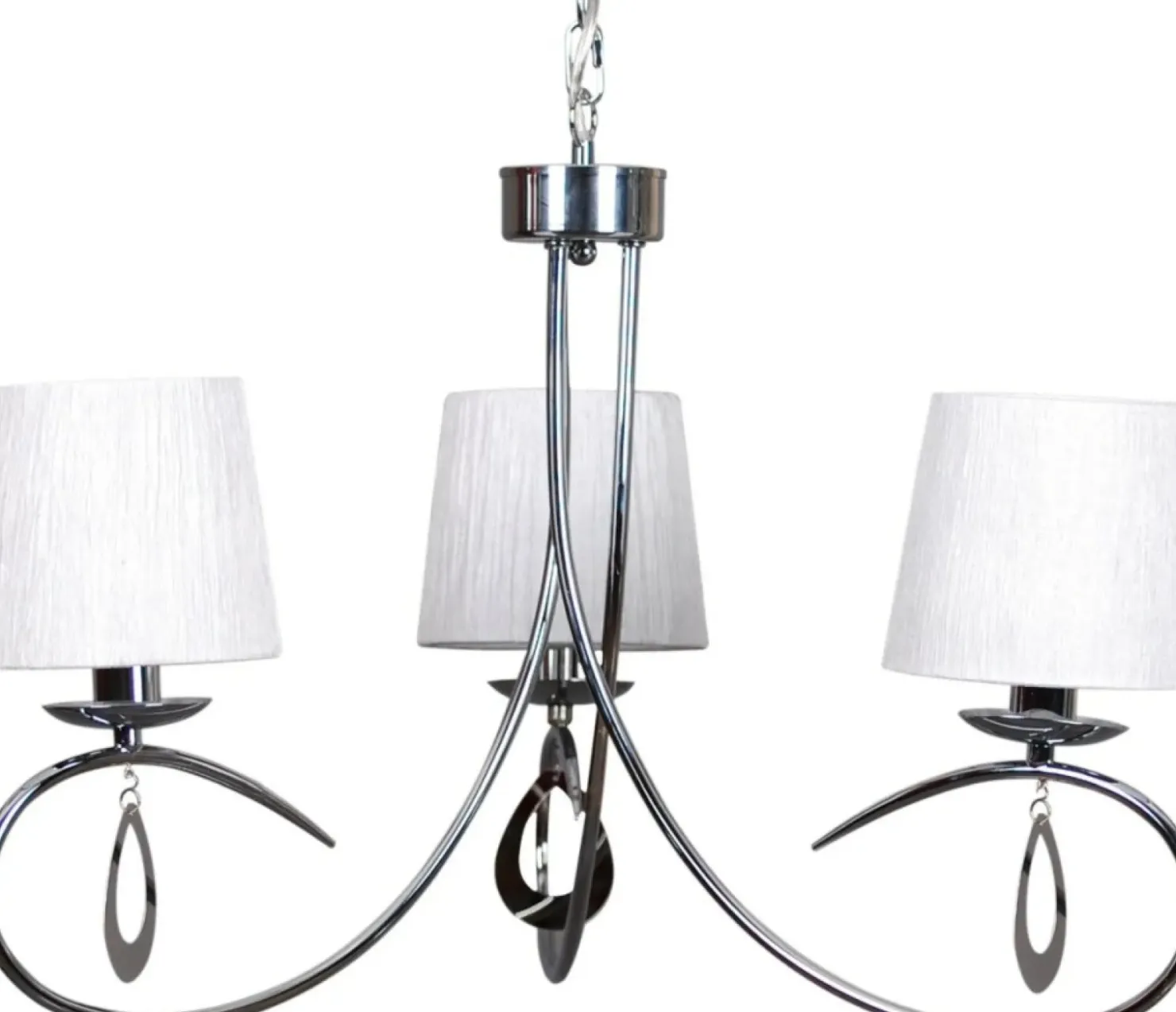 Srebrna lampa wisząca do sypialni 33-21663 ARNIKA | Kaja Oświetlenie*Sklep Kaja Flash Sale