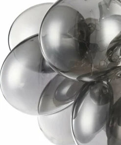 Srebrna lampa z dymionymi kloszami MOD112-04-N BALBO | Kaja*Sklep Kaja Sale