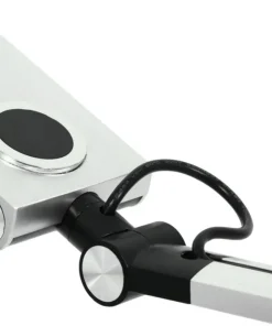 Srebrna, regulowana lampka biurkowa K-BL1121 z serii RICO*Sklep Kaja Flash Sale
