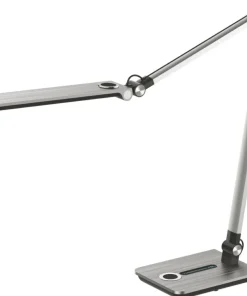 Srebrna, regulowana lampka biurkowa K-BL1121 z serii RICO*Sklep Kaja Flash Sale