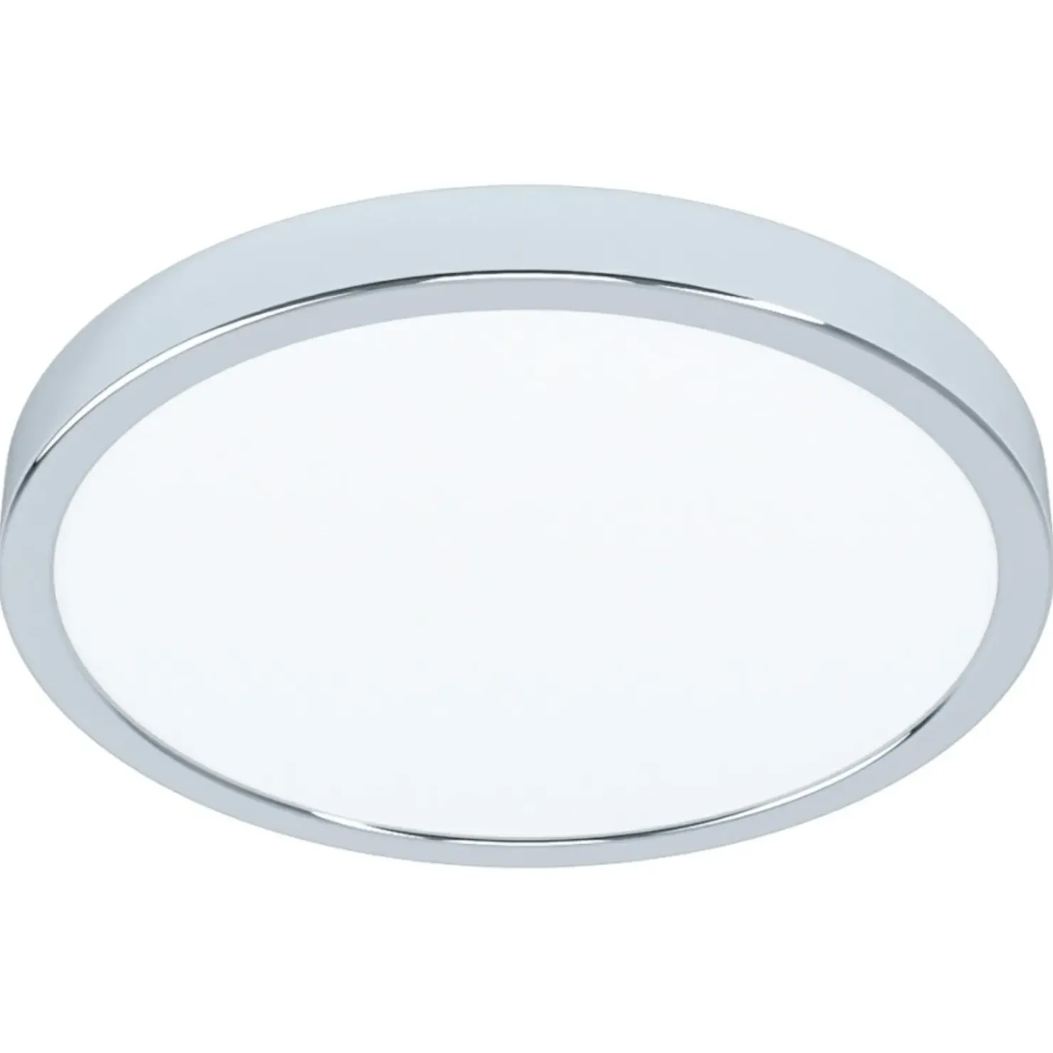 Srebrny, okrągły plafon LED ⌀28,5cm 3000K 99266 FUEVA | Kaja*Sklep Kaja Shop