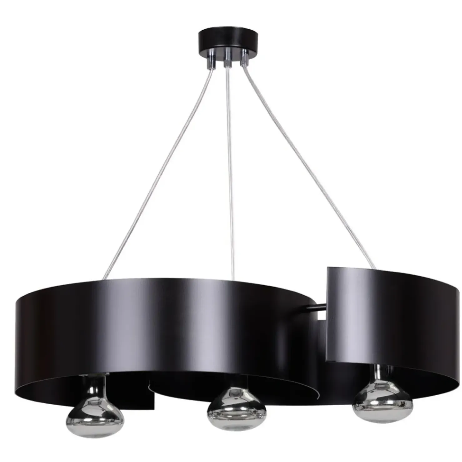 Cheap Sklep Kaja Stylowa, czarna lampa wisząca w stylu loftowym 284/3 VIXON | Kaja