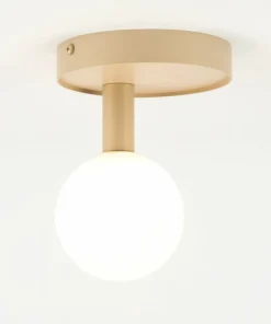 Stylowa lampa do korytarza, beżowe złoto SIG 33602 PERLA | Kaja*Sklep Kaja Best Sale
