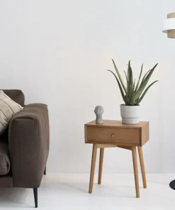 Stylowa lampa podłogowa boho z abażurem Ø40cmK-5275 z serii CEZAR*Sklep Kaja Clearance