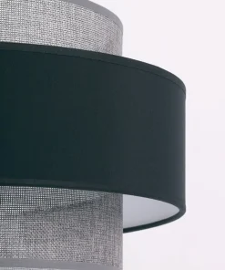 Stylowa lampa podłogowa w kolorze czarno-szarym K-5175 z serii ETELA*Sklep Kaja New