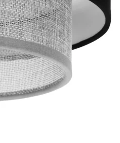 Stylowa lampa podłogowa w kolorze czarno-szarym K-5175 z serii ETELA*Sklep Kaja New