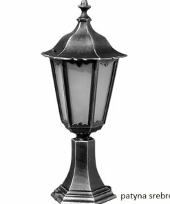 Stylowa lampa stojąca ogrodowa, czarna K 4011/1 z serii RETRO CLASSIC | Kaja Ośw*Sklep Kaja Sale
