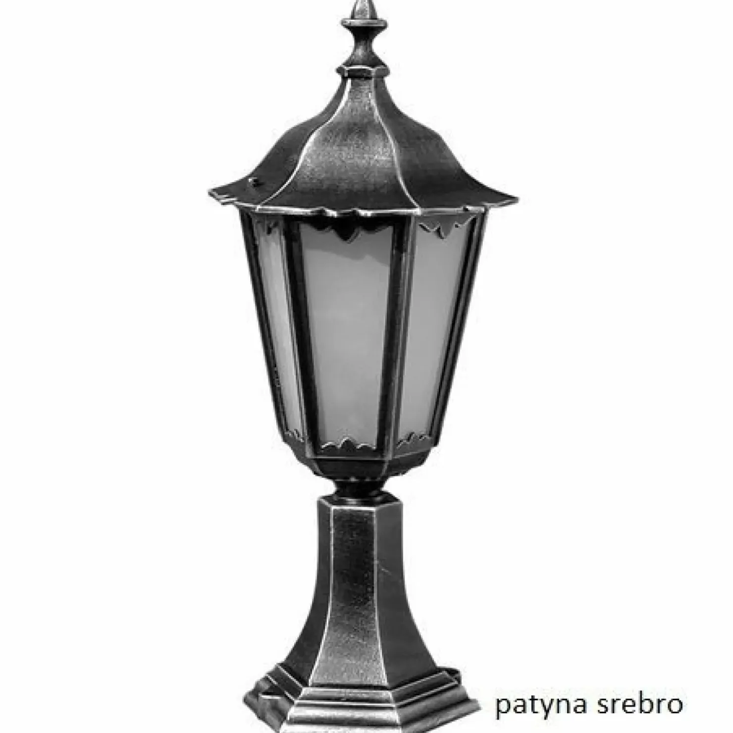 Stylowa lampa stojąca ogrodowa, czarna K 4011/1 z serii RETRO CLASSIC | Kaja Ośw*Sklep Kaja Sale