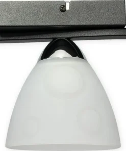 Stylowa lampa sufitowa, biały klosz O3291 P1 CZA + CH z serii MAGNI*Sklep Kaja Cheap