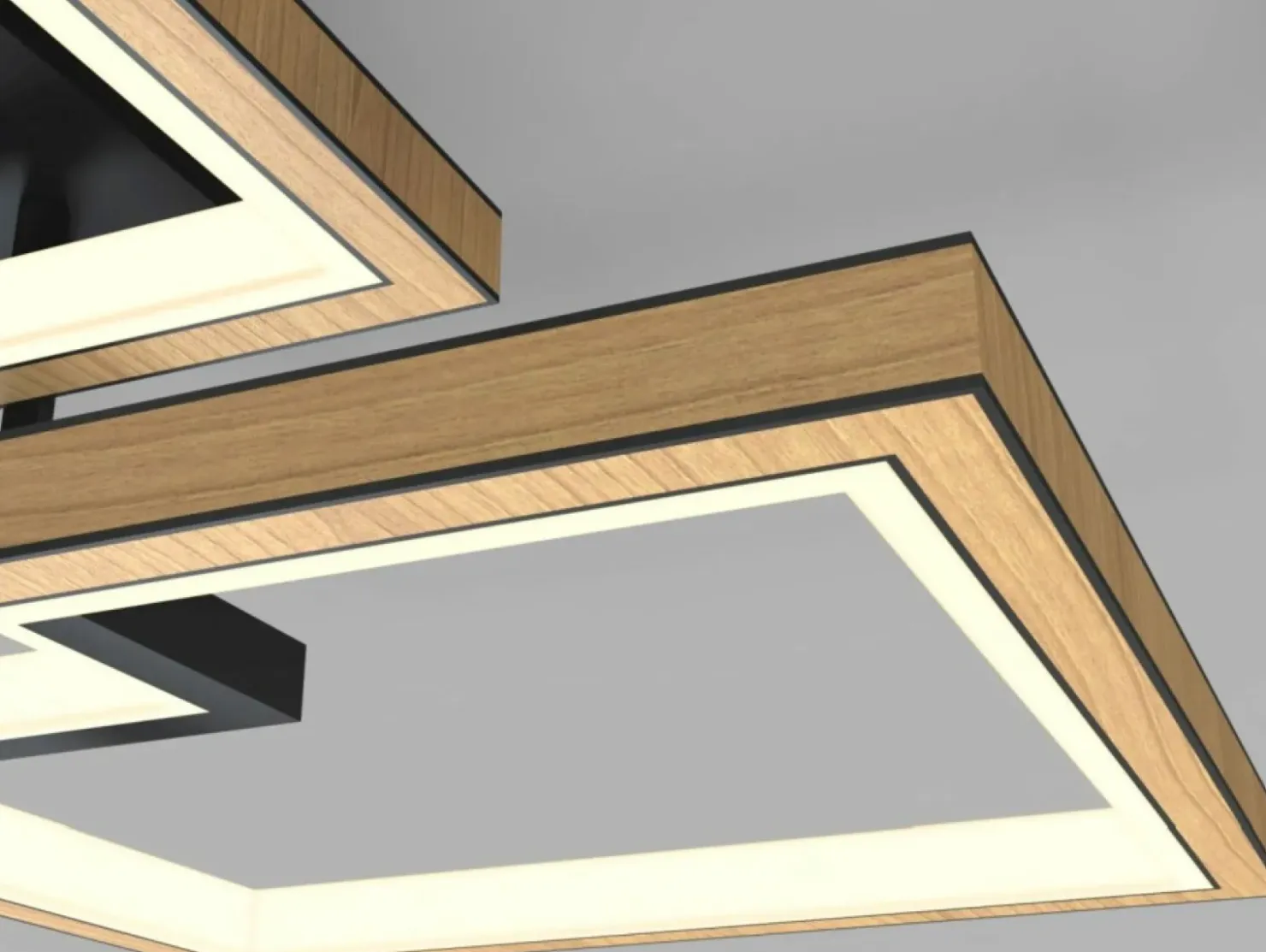 Stylowa lampa sufitowa LED do salonu WF 9022-306S MATERA | Kaja*Sklep Kaja Hot