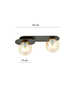 Stylowa lampa sufitowa, listwa do korytarza 1120/2 PLAZA | Kaja*Sklep Kaja Sale