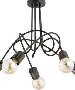 Cheap Sklep Kaja Stylowa lampa sufitowa z odkrytymi żarówkami AL 26045 | Kaja