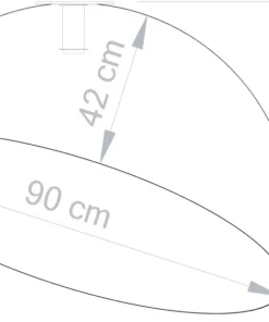 Best Sklep Kaja Stylowa lampa w kształcie kopuły SIG 32459 z serii SFERA 90 B/MIEDŹ