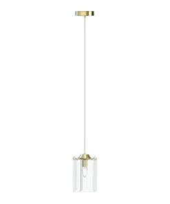 Fashion Sklep Kaja Stylowa lampa wisząca do eleganckiej kuchni MD3523-1-EGN NIRA | Kaja