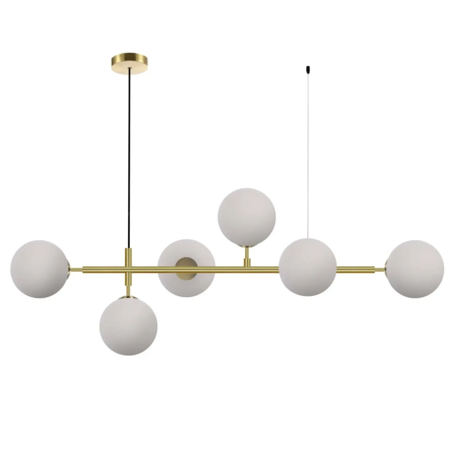 Cheap Sklep Kaja Stylowa lampa wisząca do jadalni LP-005/6P WH ALISA | Kaja Oświetlenie