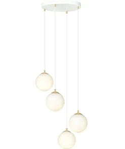 Shop Sklep Kaja Stylowa lampa wisząca do nowoczesnego salonu 1244/4 z serii ROYAL