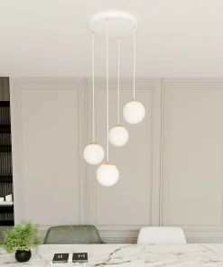 Shop Sklep Kaja Stylowa lampa wisząca do nowoczesnego salonu 1244/4 z serii ROYAL