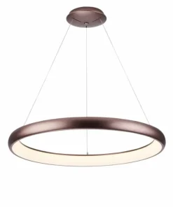 Cheap Sklep Kaja Stylowa lampa wisząca do salonu ⌀61cm z pilotem AZ5062 ANTONIO | Kaja